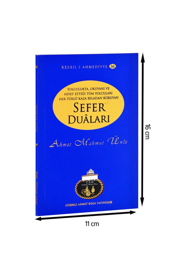 Cübbeli Ahmed Hoca Sefer Duâları Kitabı--1172 ürün görseli 1