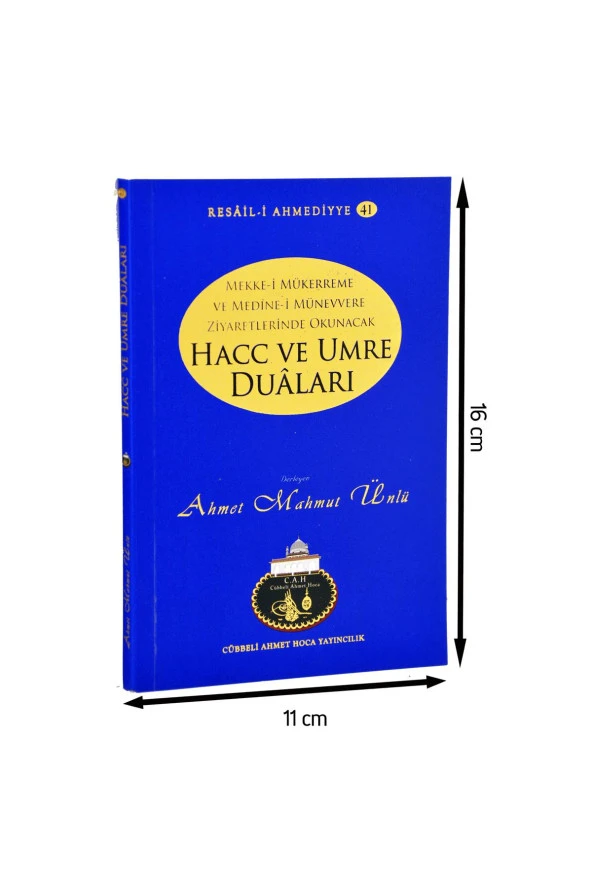 Cübbeli Ahmed Hoca Hac ve Umre Duaları Kitabı-1155 ürün görseli 1