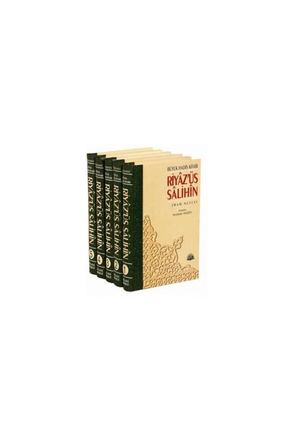 Riyazüs Salihin Büyük Hadis Kitabı - 5 Cilt, Takım-2051 ürün görseli 1