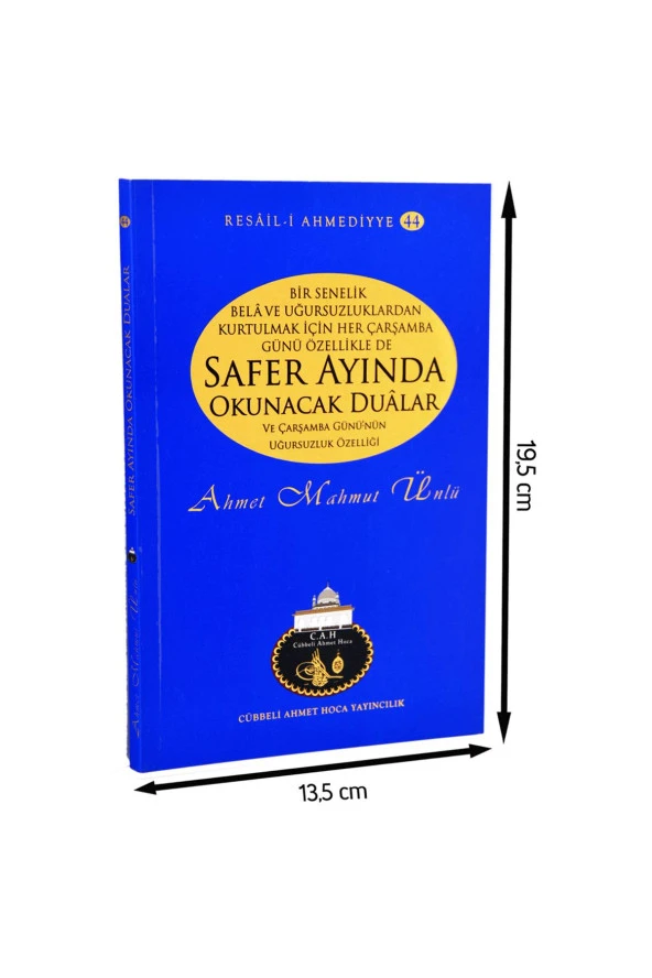 Cübbeli Ahmed Hoca Safer Ayında Okunacak Dualar Kitabı-1161 ürün görseli 1