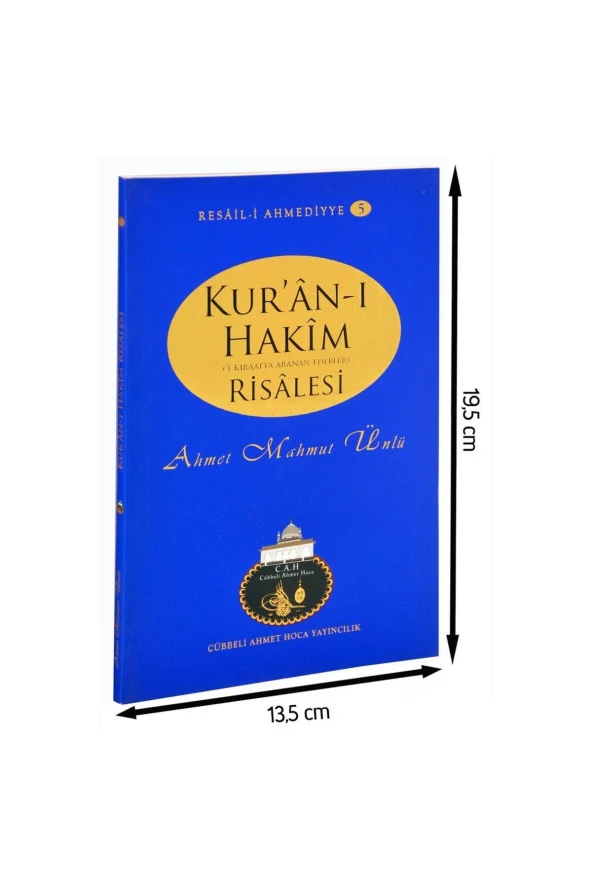Cübbeli Ahmed Hoca Kuran-ı Hakim Risalesi-1129 ürün görseli 1