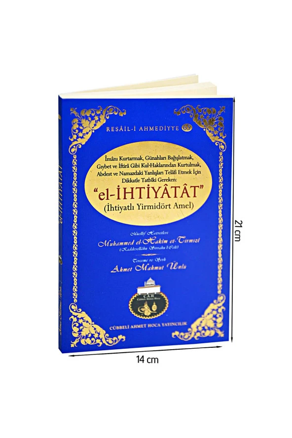 El-İhtiyâtât (İhtiyatlı Yirmidört Amel) Cübbeli Ahmet Hoca -1125 ürün görseli 1