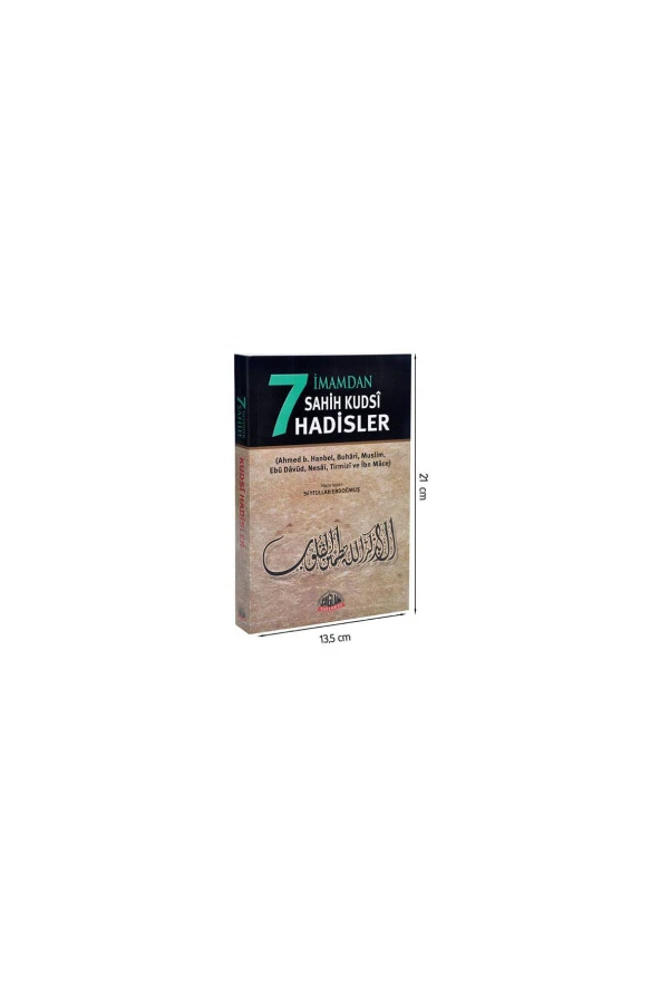 7 İmamdan Sahih Kudsi Hadisler Kitabı - Sağlam Yayınevi-1468 ürün görseli 1