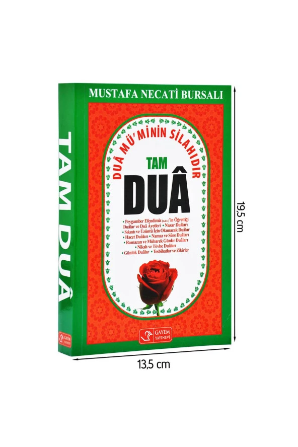Tam Dua Kitabı (Dua Müminin Silahıdır) Gayem Yayınevi-1240 ürün görseli 1
