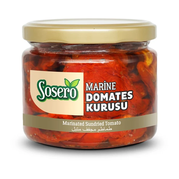 Sosero Domates Kurusu 300 gr Cam Kavanoz ürün görseli 1