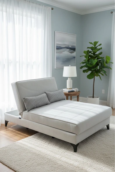 nikshop HALF BED UZANMALI YATAK - BAZA ürün görseli 1