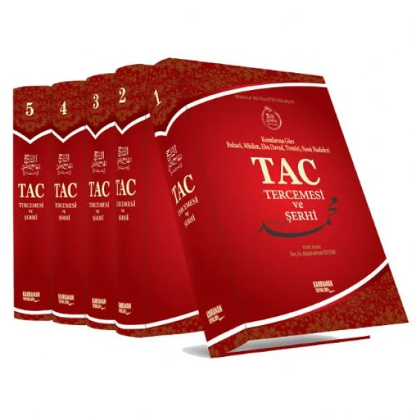 Tac Tercemesi ve Şerhi 5 Cilt İthal Kitap Kağıt-1487 ürün görseli 1