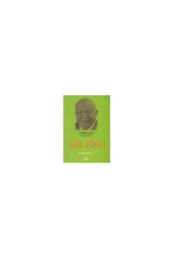 Erbakan Risaleleri 3 - Adil Düzen-1209 ürün görseli 1