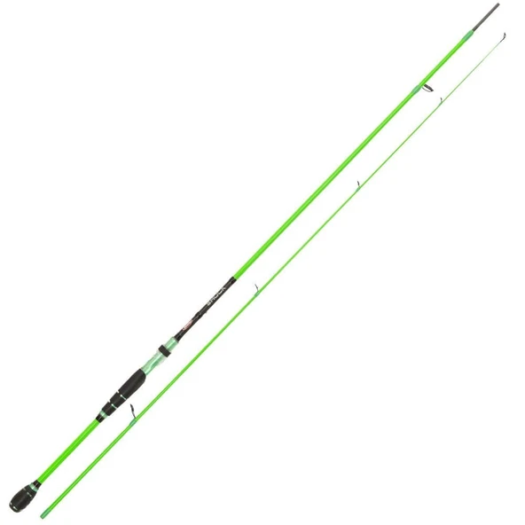 Berkley Shock Spining 244 cm 10-35g Atarlı Karbon Spin Olta Kamışı Green ürün görseli 1