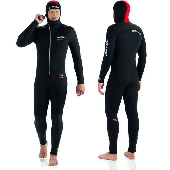 Cressi Diver Man 5 mm Dalış Elbisesi Small - Resim 6