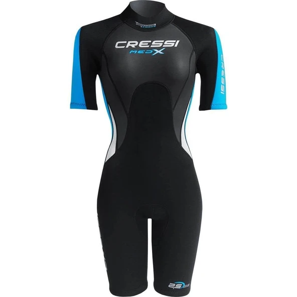 Cressi Med X Lady 2.5 mm Shorty Small - Resim 9
