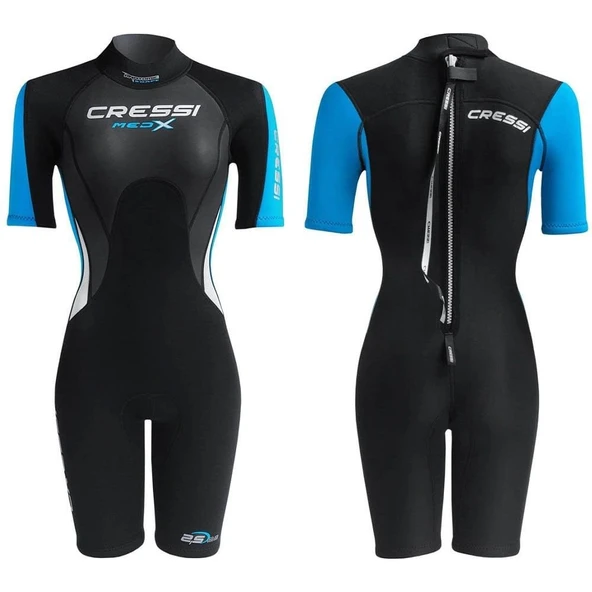 Cressi Med X Lady 2.5 mm Shorty Large - Resim 8