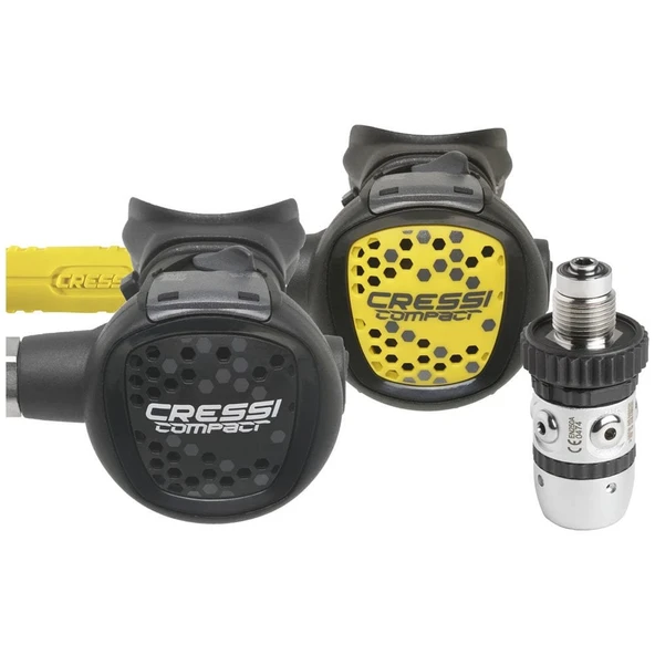 Cressi AC2 - Compact - Octopus Compact Regülatör DIN Set - Resim 6