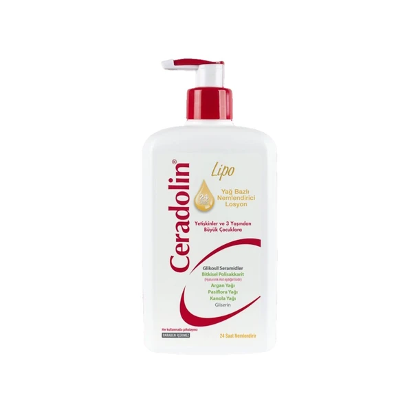 Dermadolin Ceradolin Lipo Yağ Bazlı Nemlendirici Losyon 500ml ürün görseli 1