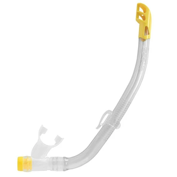 Cressi Top Şnorkel CLEAR-YELLOW - Resim 6