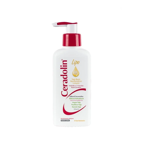 Dermadolin Ceradolin Lipo Yağ Bazlı Nemlendirici Losyon 200ml ürün görseli 1
