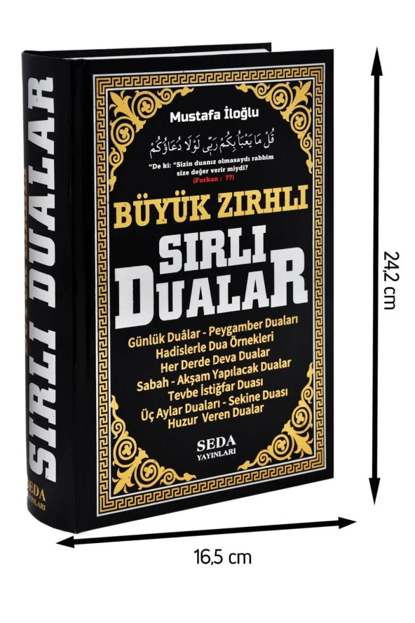 Büyük Zırhlı - Sırlı Dualar Ciltli-1255 ürün görseli 1
