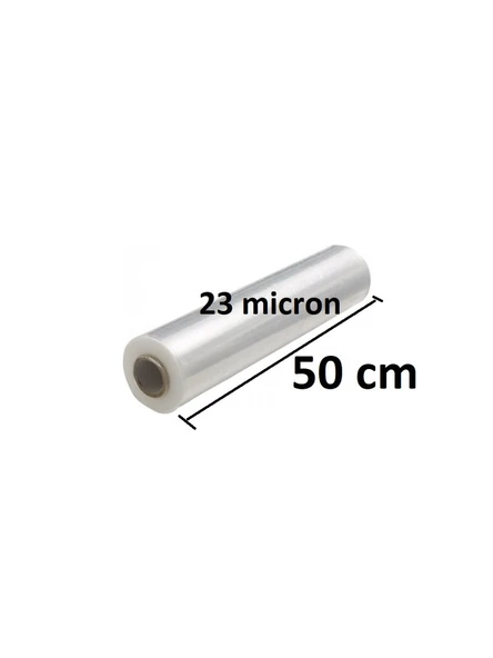 Palet Streç 50 CM 23 Mic. 2000Gr. - Resim 2