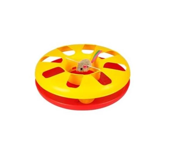 Flamingo Yavru Dönen Kedi Oyuncağı 24 Cm ürün görseli 1