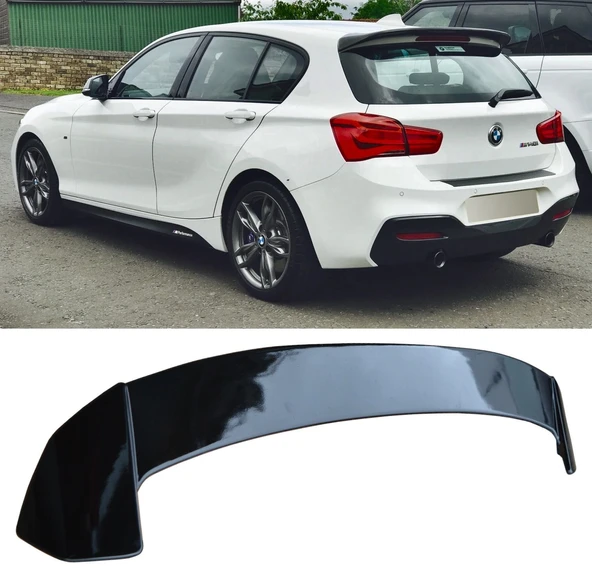 AUTOGP Bmw f20 bagaj üstü spoiler siyah boyalı plastik 2011 / 2017 ürün görseli 1