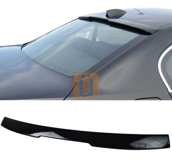 AUTOGP Bmw E60 cam üstü spoiler pianoblack boyalı 2003 / 2009 ürün görseli 1