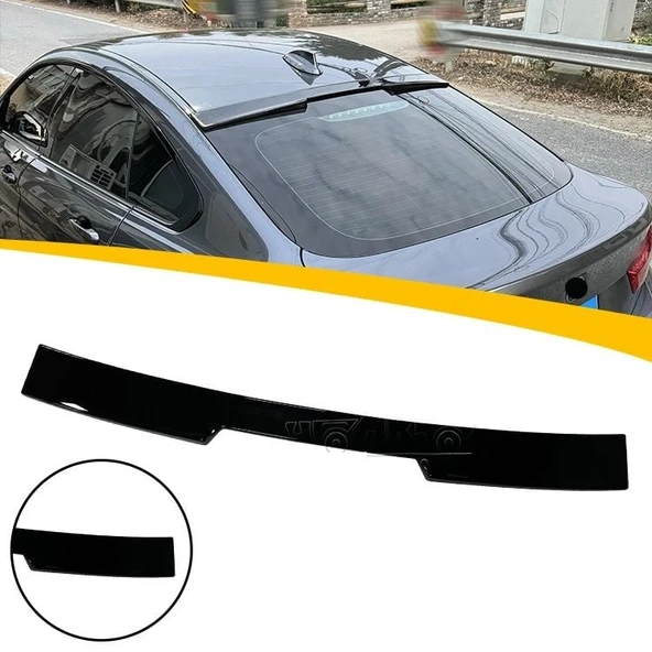 AUTOGP Bmw f36 cam üstü spoiler siyah boyalı plastik 2014 / 2018 ürün görseli 1