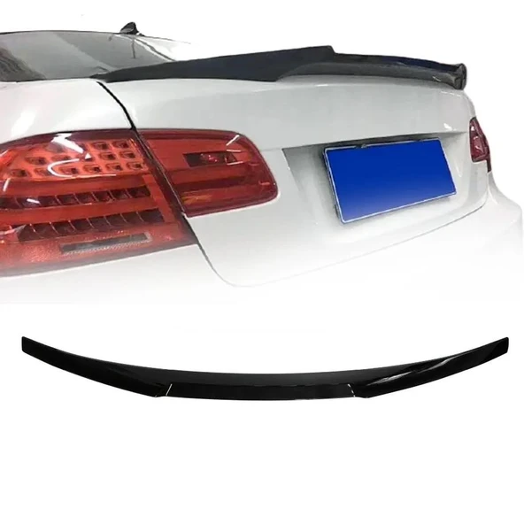 AUTOGP Bmw e92 bagaj üstü spoiler yarasa siyah boyalı plastik 2005 / 2012 ürün görseli 1