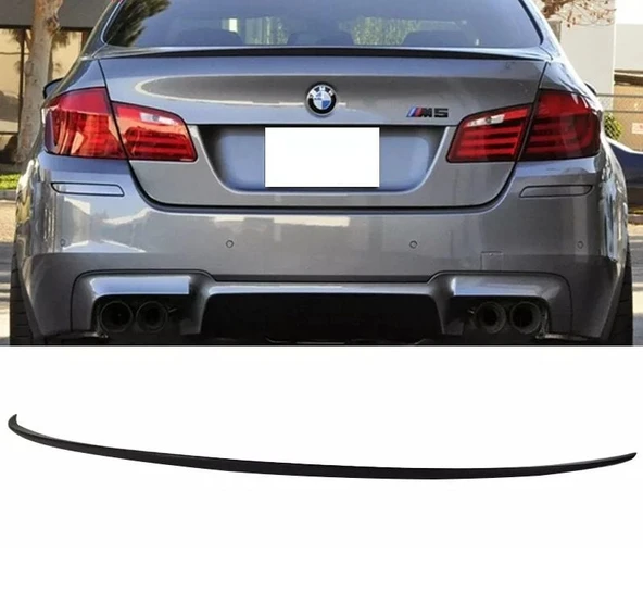 AUTOGP Bmw F10 m5 bagaj üstü spoiler siyah boyalı plastik 2009 / 2016 ürün görseli 1