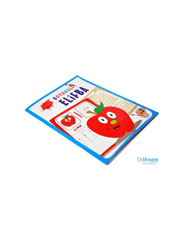 Boyamalı Elif-ba Kitabı-Dini Eğitici Kitap 1198 - Resim 2