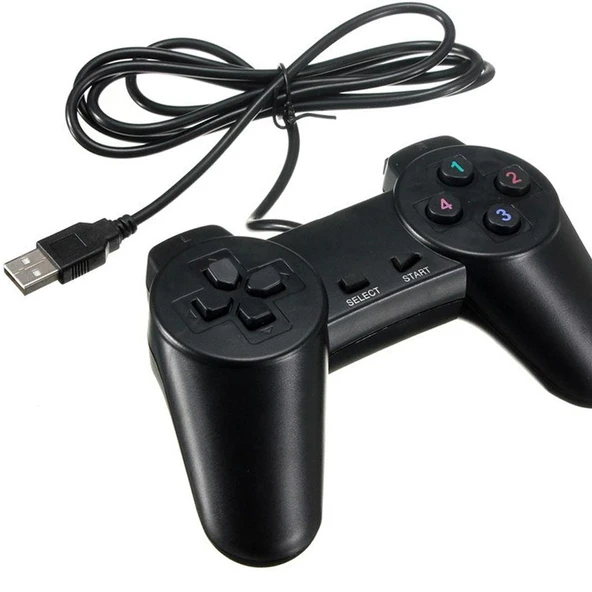 OYUN KOLU GAMEPAD KABLOLU PC PLX-701 (KUTUSUZ) ürün görseli 1