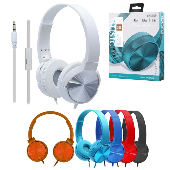 EV-610AP Kablolu Pc Kulak Üstü Kulaklık 3.5mm Jack Mikrofonlu ürün görseli 1