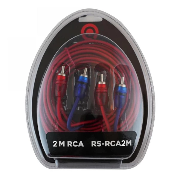 REISS AUDIO RS-RCA2M Anfi Kablosu 2 Rca 2 Rca 2 Metre Bakır (AKS-27) ürün görseli 1