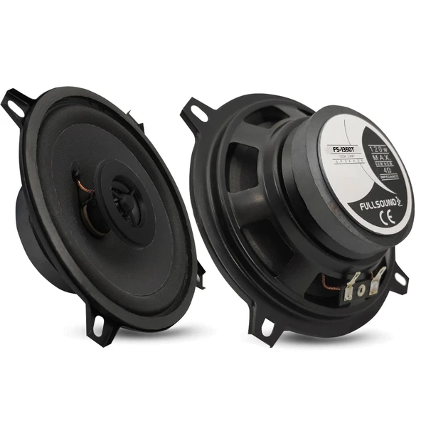 FULLSOUND FS-1350T Oto Hoparlör 13cm 120 Watt Tweeterli 2 Adet ürün görseli 1