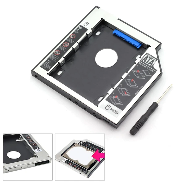 NOTEBOOK KIZAK KUTU HDD SSD 9.5MM SATA GABBLE GAB-HC95 ürün görseli 1