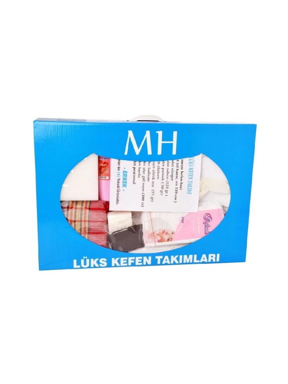 Erkek Kefen Takımı Cenaze Levazımatı 1.5 X 9 Metre ürün görseli 1