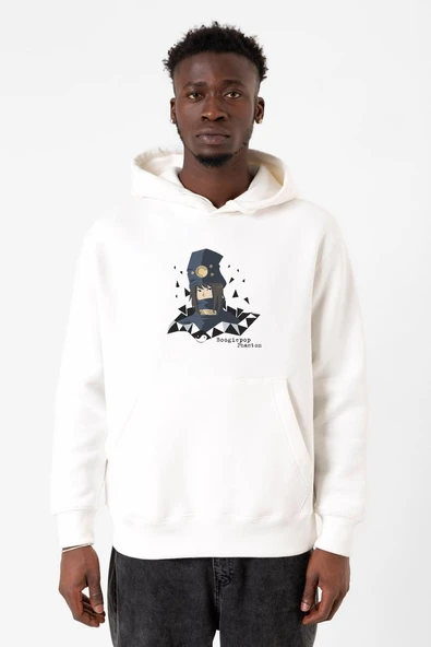Boogiepop Phantom Yin Yang Beyaz Erkek 3ip Kapşonlu Sweatshirt ürün görseli 1