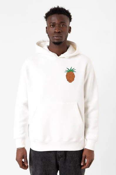 One Piece Anime Bara Bara Devil Fruit Beyaz Erkek 3ip Kapşonlu Sweatshirt ürün görseli 1