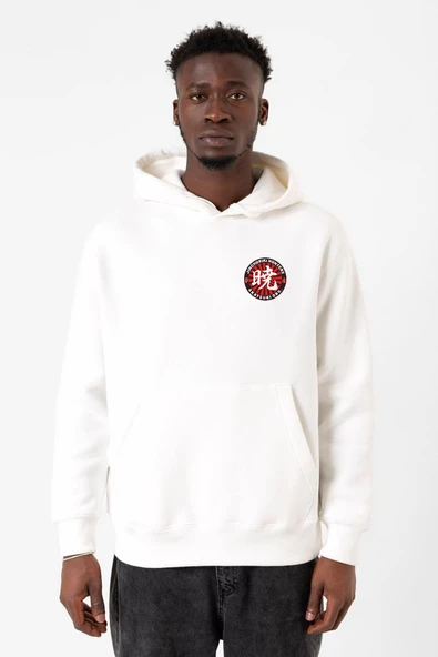 One Piece Anime Ninja Org. N.S Beyaz Erkek 3ip Kapşonlu Sweatshirt ürün görseli 1
