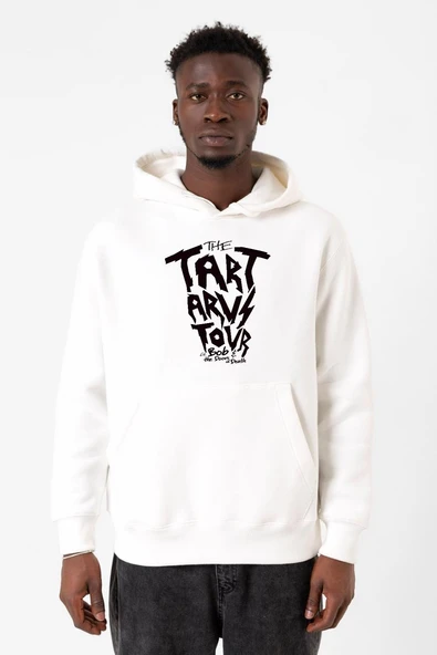 Percy Jackson The Tartarus Tour Beyaz Erkek 3ip Kapşonlu Sweatshirt ürün görseli 1
