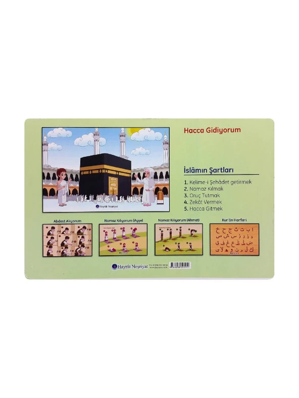 Hacca Gidiyorum Yapboz-1126 - Resim 2