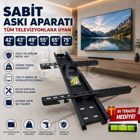 GRUNDIG 65GHU8500A 65inc 164 cm 4K UHD TV UYUMLU ASKI APARATI(GR34) ürün görseli 1