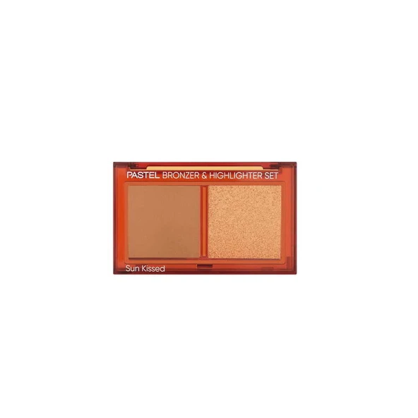 Pastel Profashion Sun Kissed Bronzlatıcı ve Aydınlatıcı set Tan Bronze & Heat Glow ürün görseli 1