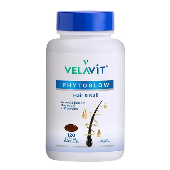 Velavit Phytoglow Hair- Nail 120 Kapsül ürün görseli 1