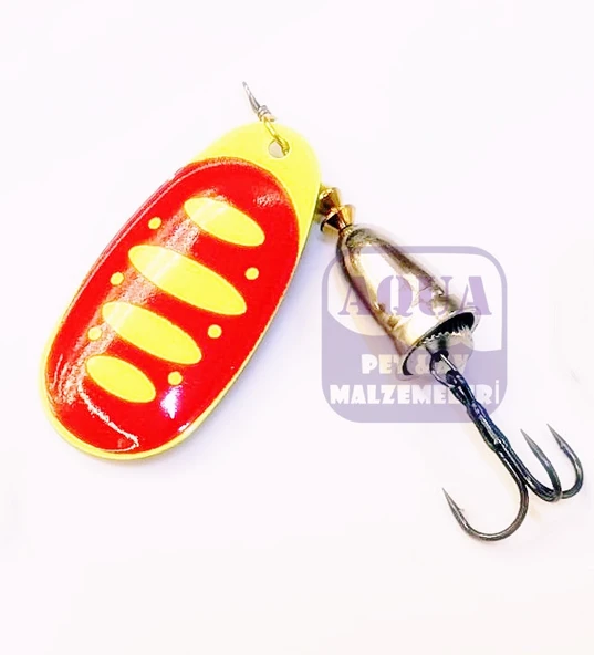 AquaAv Döner Kaşık Spinner 6 No 18 gr 5,7 cm  7084 - Turna Kaşığı Spin Kaşığı ürün görseli 1