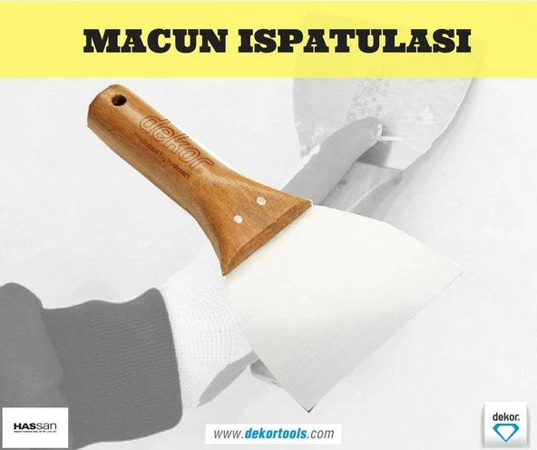 Dekor Macun Ispatulası 14 Cm - Resim 2