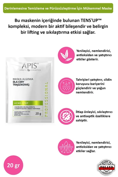 Akne - Alg Maskesi - 20gr ürün görseli 1