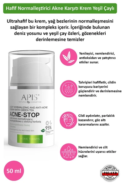 Anti-Akne Krem Normalleştirici - 50ml ürün görseli 1