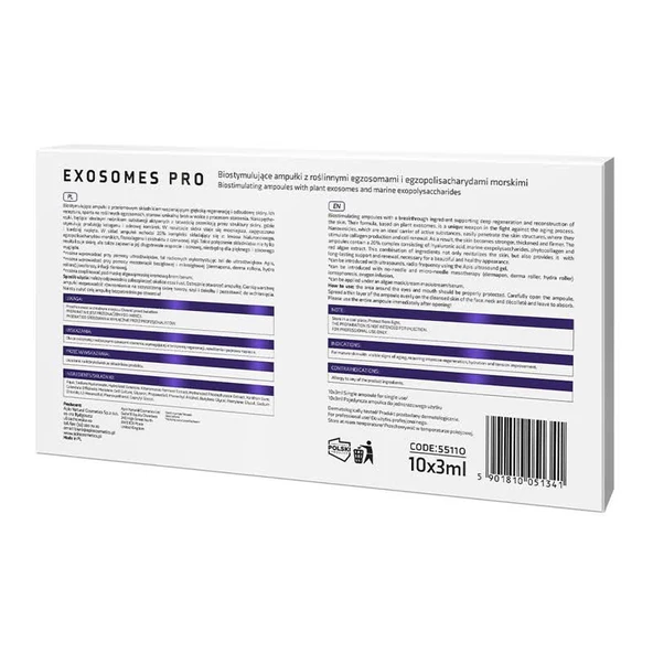 Yaşlanma Karşıtı EXOSOMES PRO Bitkisel Ampul 10 x 3ml - Resim 3