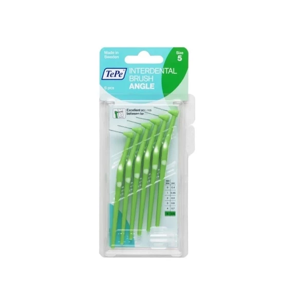 Tepe Angle Arayüz Fırçası Yeşil 0,8 mm 6'lı Paket ürün görseli 1