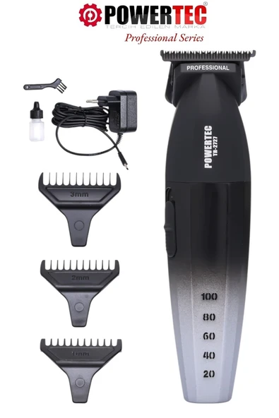 Powertec TR-2727 Black Sakal Ense Tıraş Makinesi ürün görseli 1